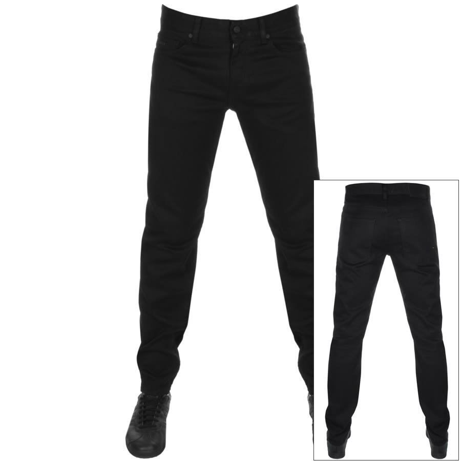 Alternative Image for ProductBOSS Delaware Slim Fit Jeans Black1